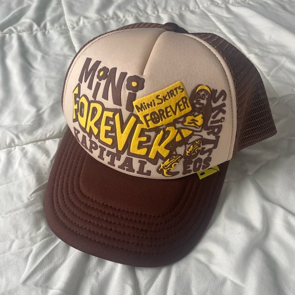 Kapital Other - Kapital Mini Skirts Forever Trucker Hat - Brown